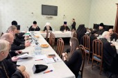 Митрополит Санкт-Петербургский Варсонофий провел заседание комиссии Межсоборного присутствия по церковному управлению